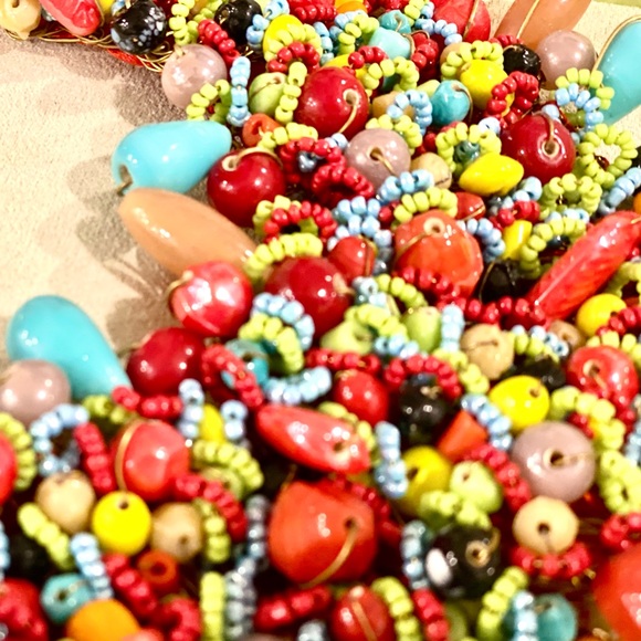 Ross + Simons Unique Vintage Bib Necklace - Picture 3 of 5